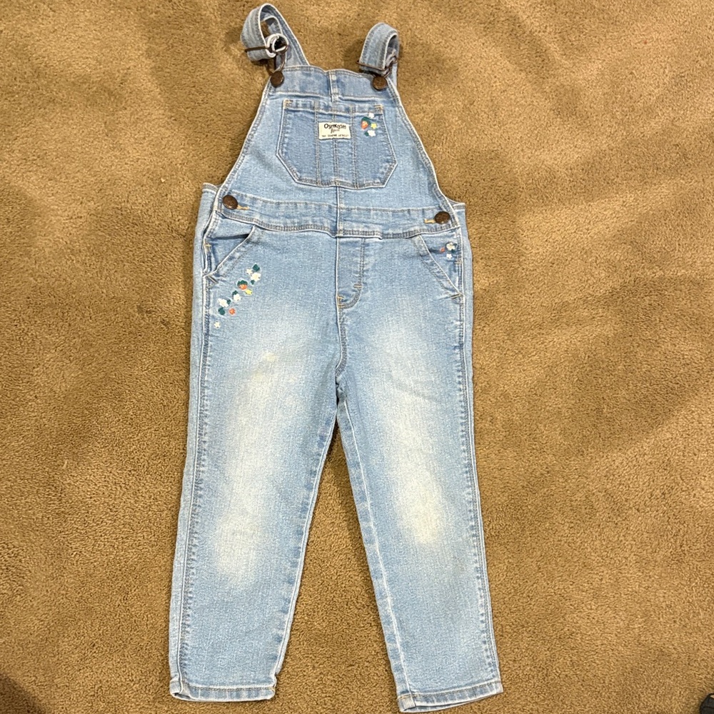 OshKosh B'gosh Light Blue Denim Piece with Cream Logo Patch